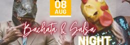Bachata & Salsa Night | Free Bachata Workshop | 8 AUG